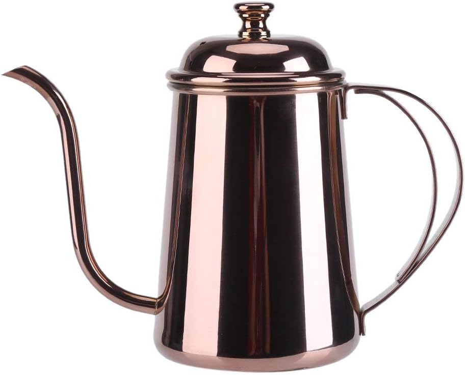 Stainless Steel Gooseneck Kettle 650ml for Coffee More
