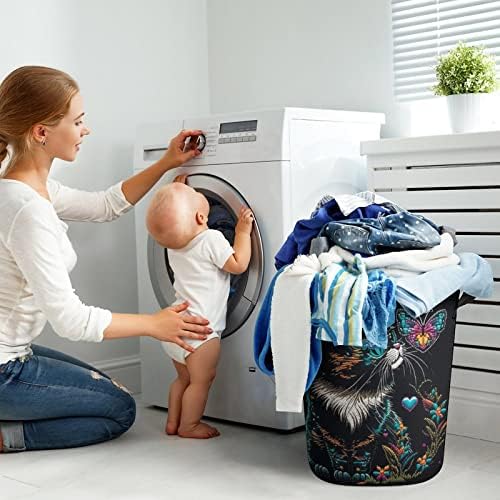 Waterproof Collapsible Laundry Basket for Home Kitchen