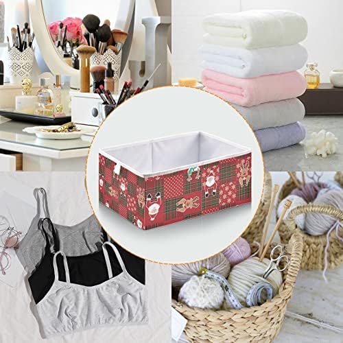 Christmas Storage Basket - Compact Collapsible Organizer for Home Car