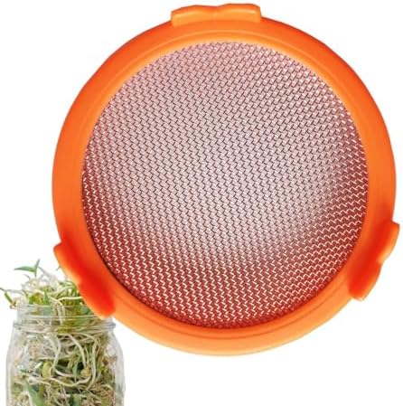 Reusable Mason Jar Sprout Lid Easy Durable Eco-Friendly