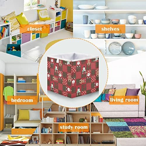 Christmas Storage Basket - Compact Collapsible Organizer for Home Car