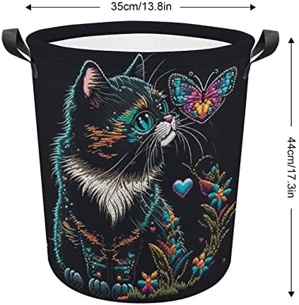 Waterproof Collapsible Laundry Basket for Home Kitchen