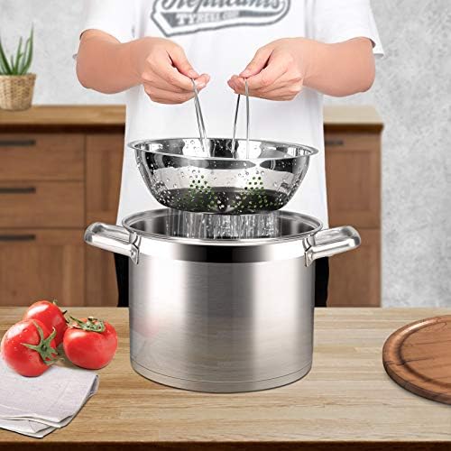 Duxtop Stainless Steel Pasta Pot Set Perfect for Cooking and Steaming
