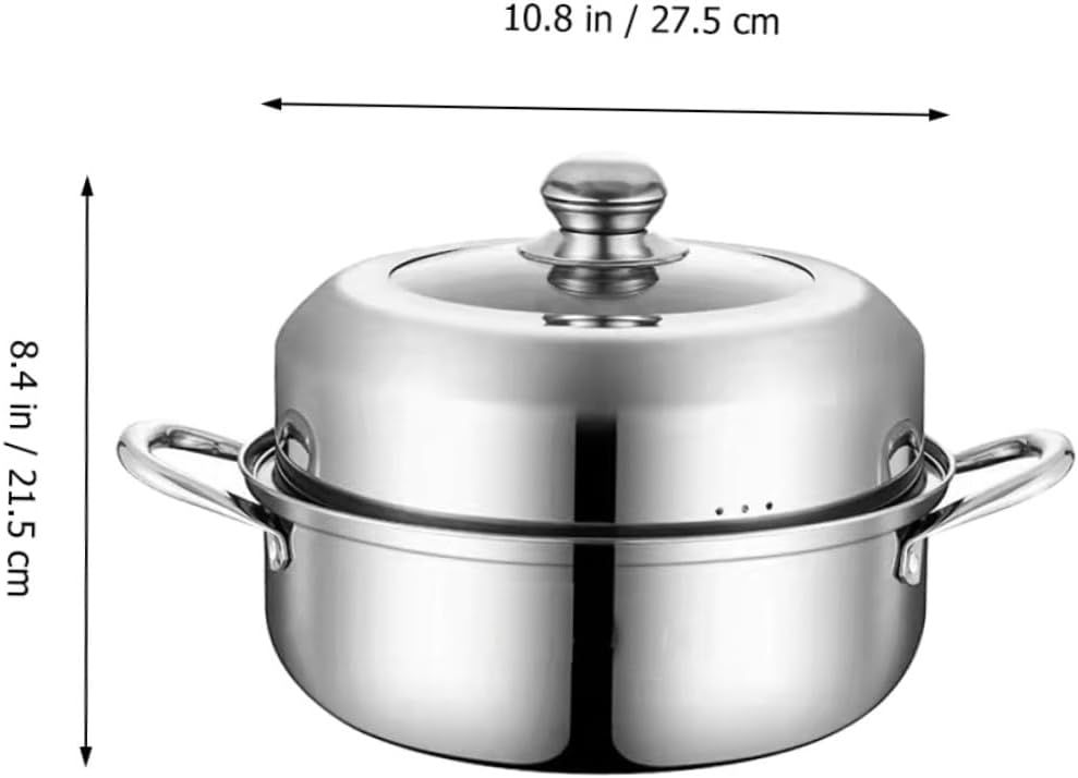 Ice-Ready Multi-Functional Stainless Steel Steamer Pot