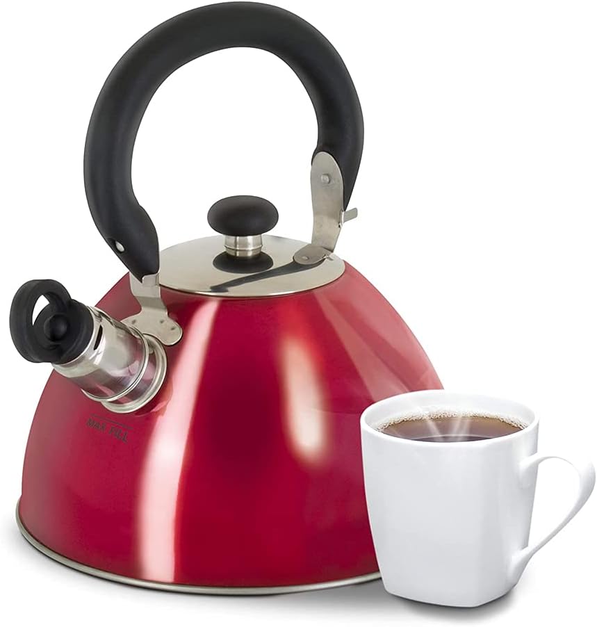 Mr Coffee Morbern 18 Quart Steel Whistling Kettle