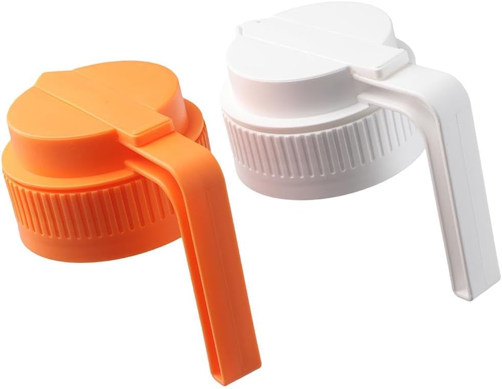 2 Pcs Wide Mouth Mason Jar Lids with Handle