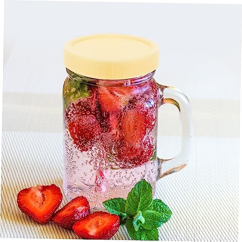 Zerodeko Plastic Mason Jar lids