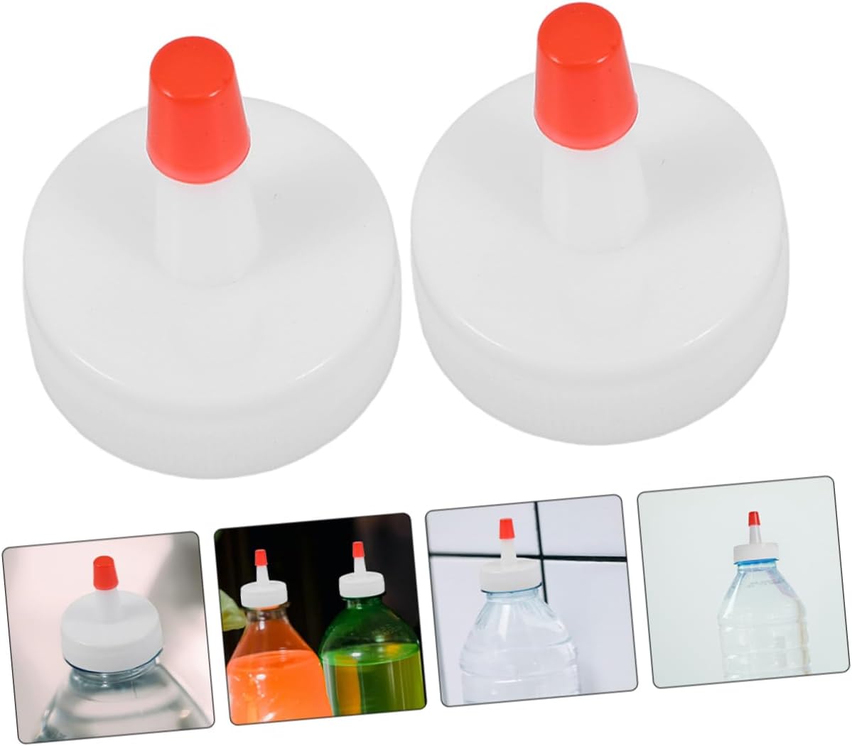 Sturdy Plastic Bottle Caps 075oz