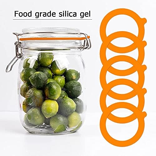 Secure Airtight Sealed Rings for Your Mason Canning Jars