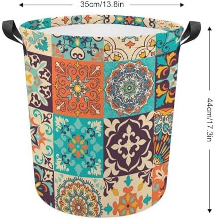 Durable Boho-Style Laundry Hamper