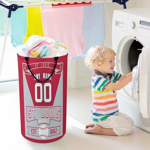 Custom Baseball Laundry Basket for Team Use