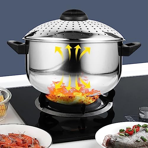 Hemoton Stainless SteelCooking Pot pasta pot Noodles 16CM