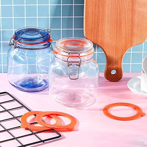 MIRACLE BLACK Silicone Silicone Gaskets for Mason Jars