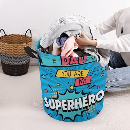 Happy Fathers Day mekkohappyfathersdaylaundryhamperwaterproofpopartquoteboughtfor