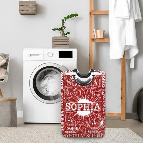 Custom Laundry Basket Nameable Collapsible Laundry Hamper for Your Home