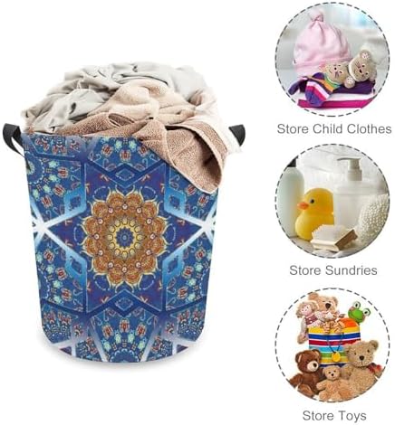 Beautiful Abstract Geometric Boho Laundry Hamper