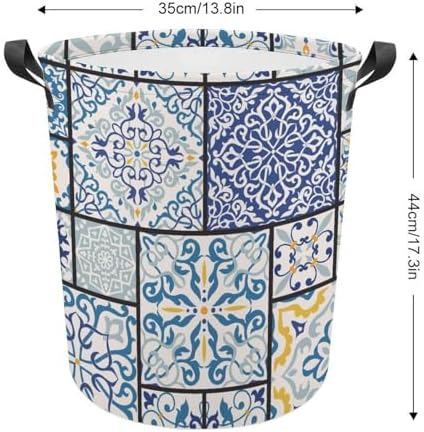 MEIKKO Retro Collapsible Laundry Hmpz with Handle