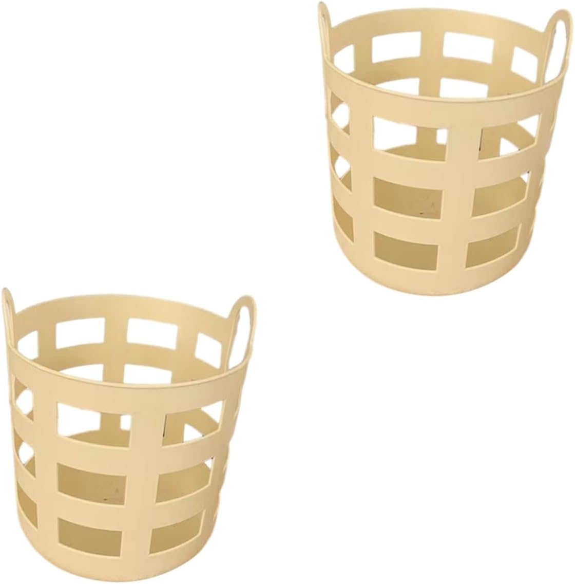 PRETYZOOM 2pcs Laundry Baskets Storage Holders 1