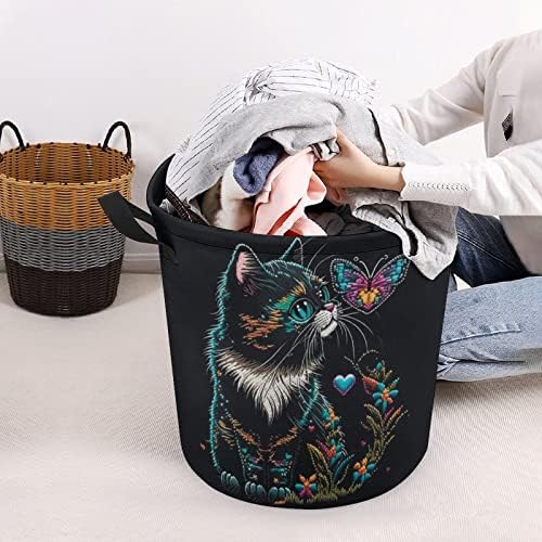 Waterproof Collapsible Laundry Basket for Home Kitchen