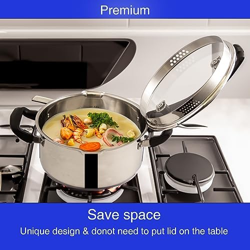 Stainless Steel Cookware for Pasta and More