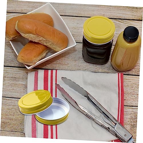 12-Piece Mason Jar Lids Preserve Jars Keep Contents Fresh
