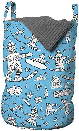 Adventurers Edition Ski-Themed Laundry Bag