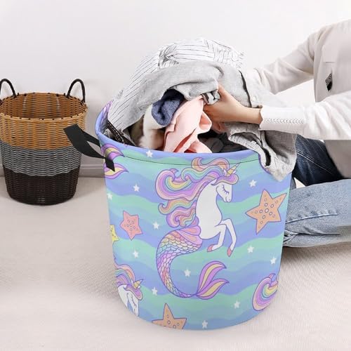 Stylish Portatile Waterproof Collapsible Laundry Hamper for Families College Students