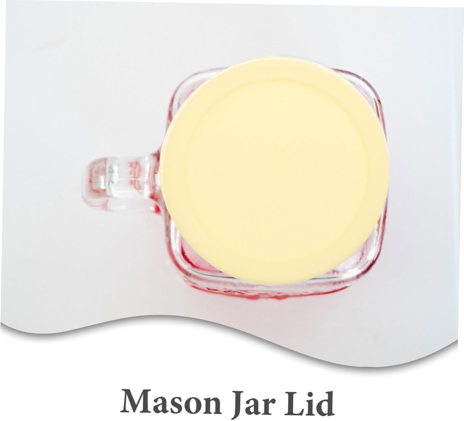 Zerodeko Plastic Mason Jar lids