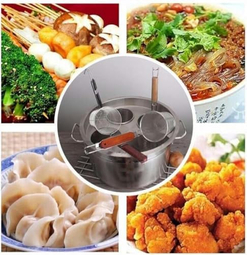 Stainless Steel Pasta and Strain Set