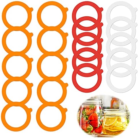 Secure Airtight Sealed Rings for Your Mason Canning Jars