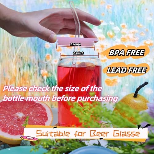 BPA-Free Acrylic Lid for Glass Cup