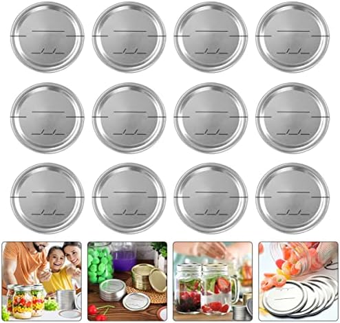 Mason Jar Lids Set of 30 for Canning Macrame and Home Use