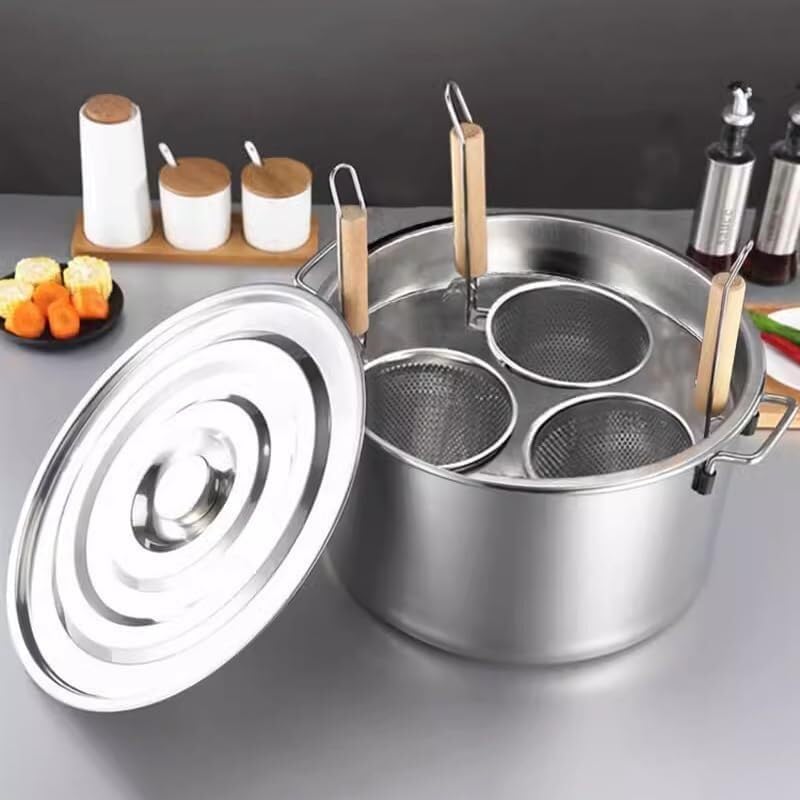 Pasta Pots Set with Divider and Colander
