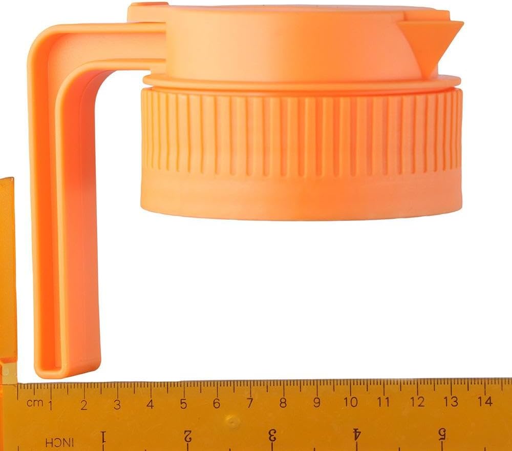 2 Pcs Wide Mouth Mason Jar Lids with Handle