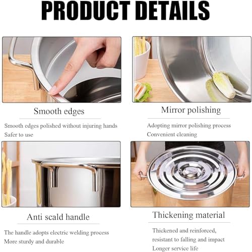 UNbit Pasta Pot 5-in-1 Stainless Steel Noodle Cooking Pot