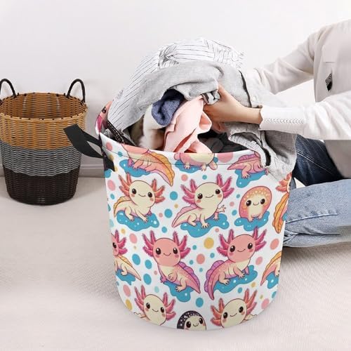 Cute Cartoon Laundry Hamper for Dorms Beds and More