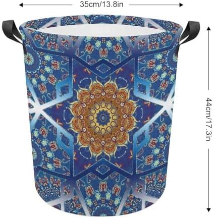Beautiful Abstract Geometric Boho Laundry Hamper