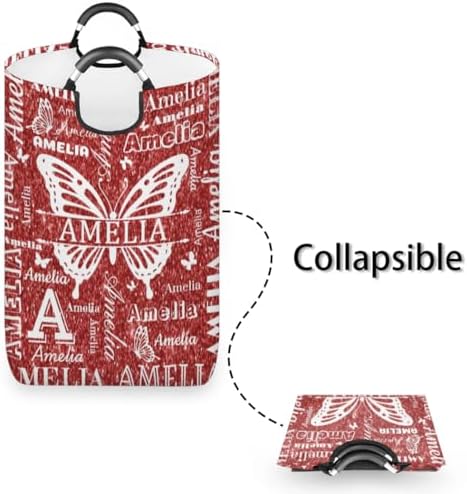 Perfect for College Essentials Storage - Personalized Laundry Basket