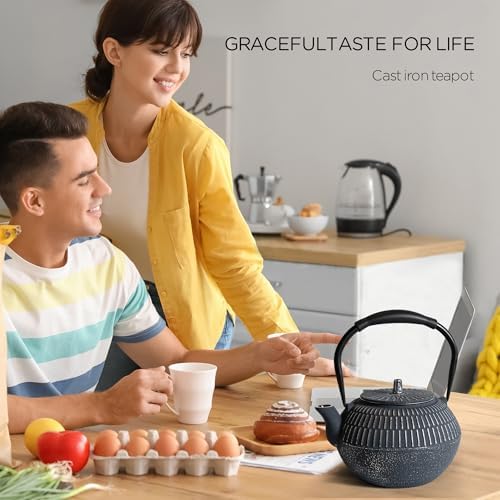 Safe Cast Iron Teapot
