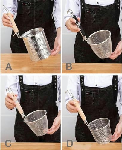 Stainless Steel 3 Holes Pasta Cooker