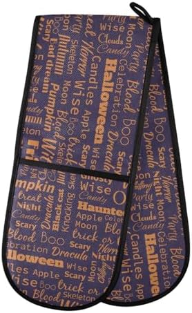 Double Oven Mitts Heat-Resistant 35x7 inch