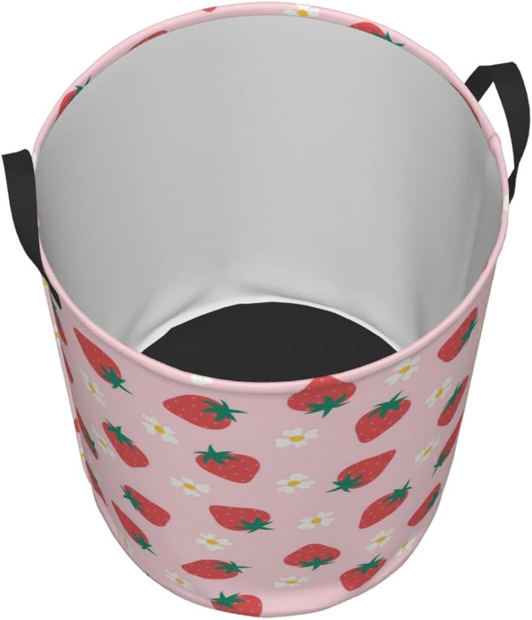 Strawberry Collapsible Laundry Hamper