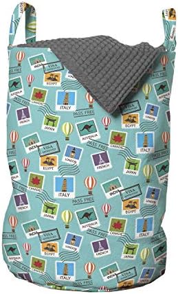 Travel-friendly ADVENTURE CARTOON Laundry Bag for Hamper