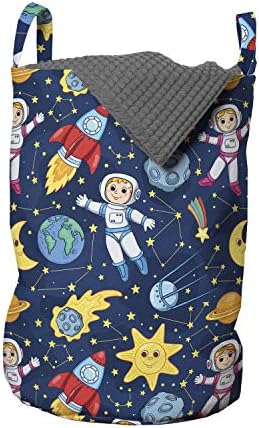 Space Themed laundry bag organizer
