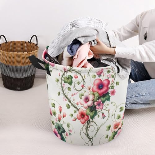 MEIKKO Heart Love laundry hamper