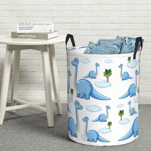 Dinosaur Laundry Hamper Collapsible with Handles