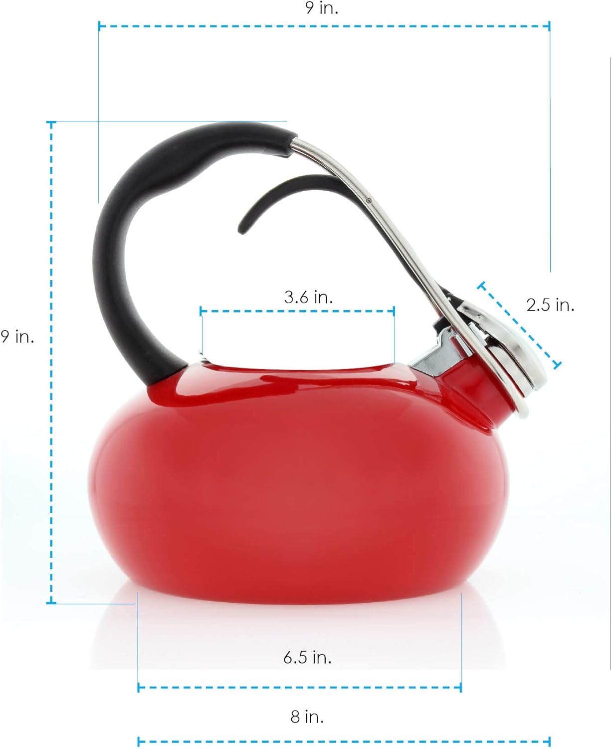 Chantal Classic Loop Enamel Tea Kettle