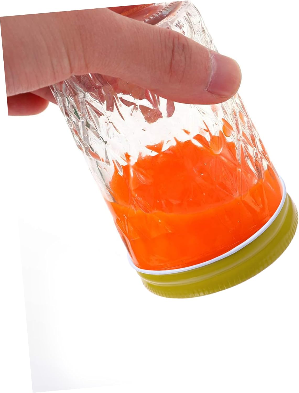 SECFOU 24 Mason Jar Lids Durable Eco-Friendly