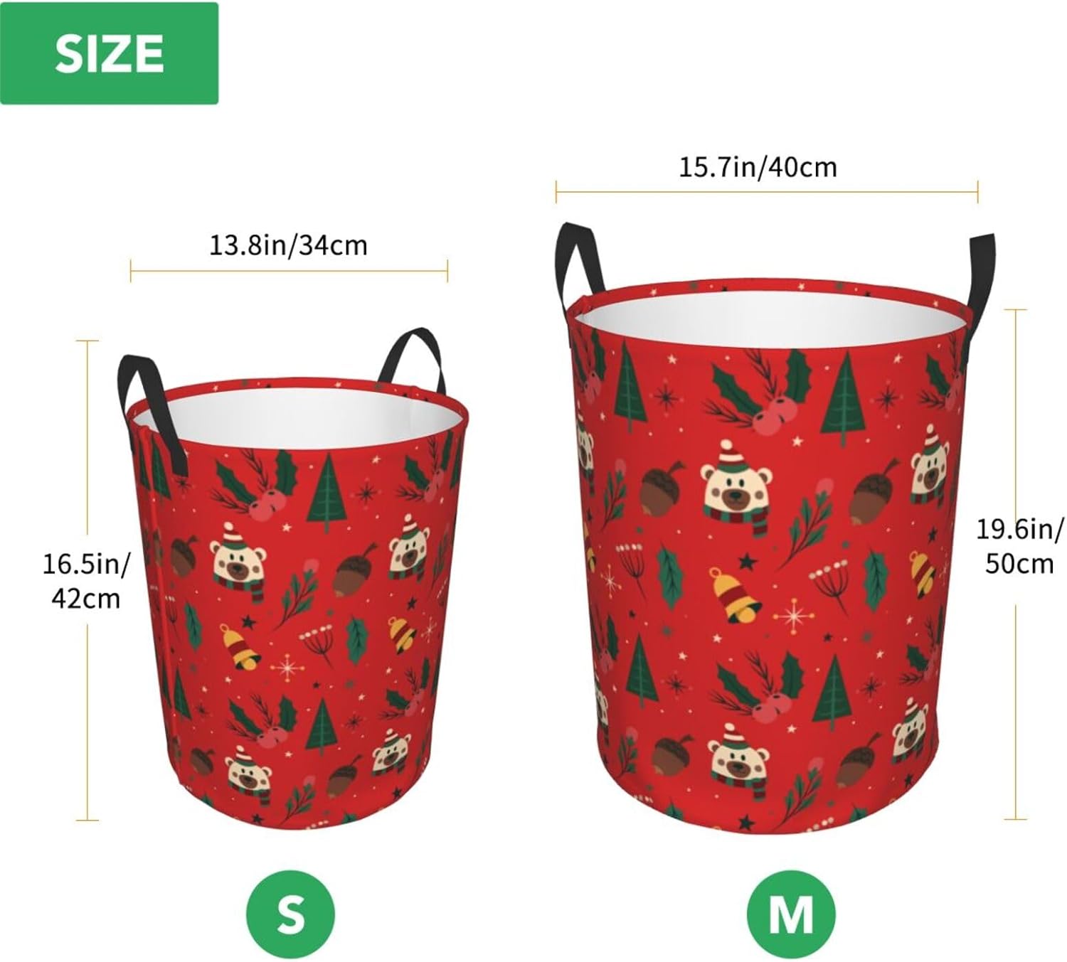 Stylish Durable Multi-Use Laundry Hamper for Home Car