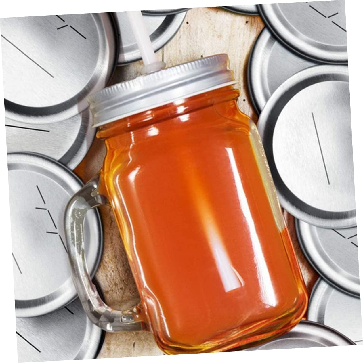 Perfect Pair of Mason Jar Lids for Canning Storage